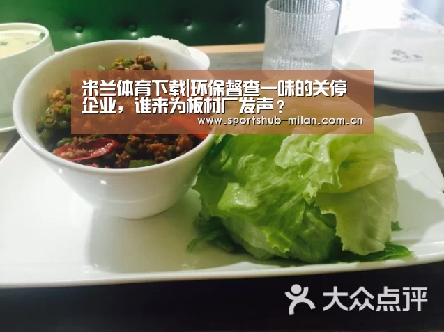 米兰体育下载|环保督查一味的关停企业,谁来为板材厂发声?(图2) 米兰体育下载地址